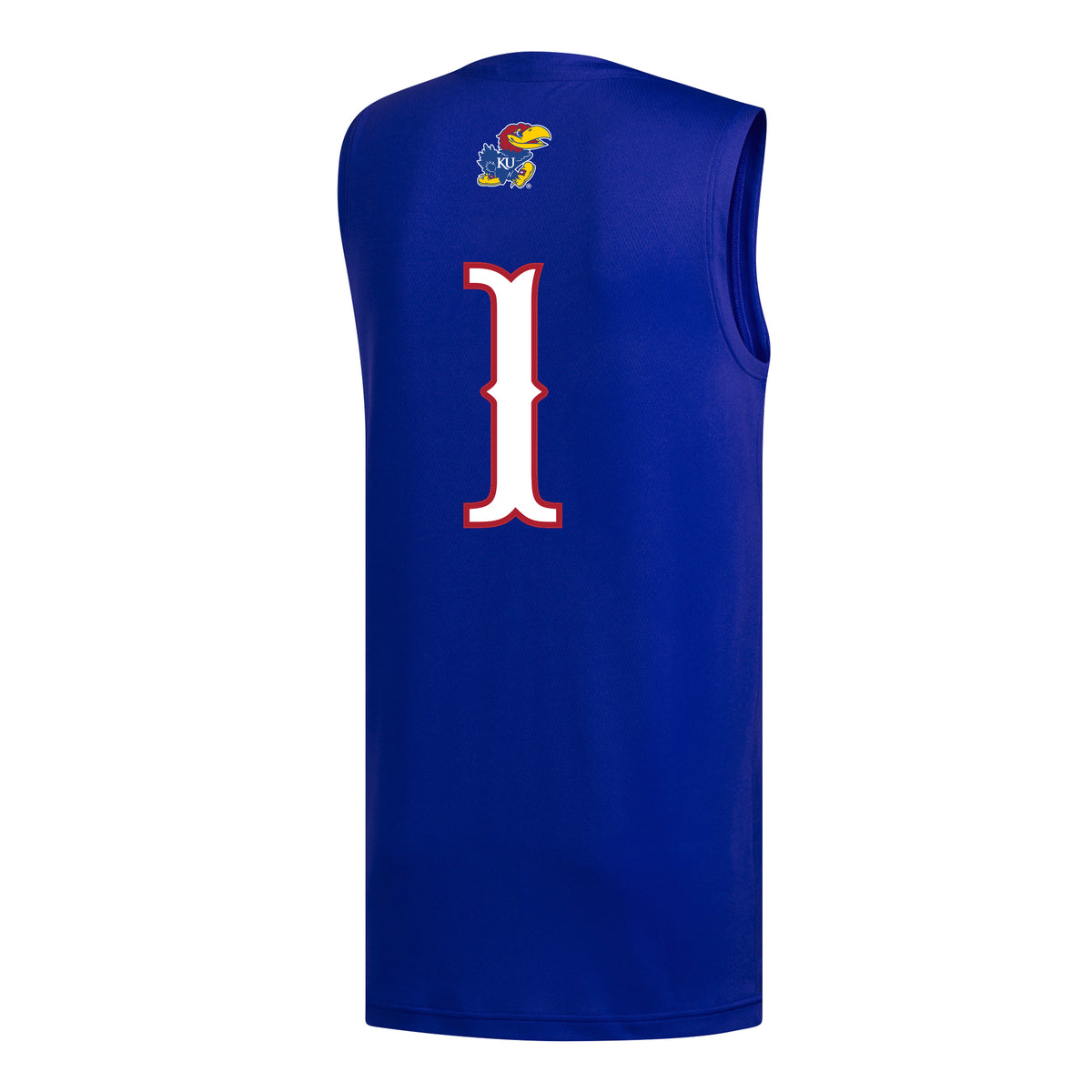 Adidas Kansas Jayhawks Replica #1 Blue Basketball Jersey