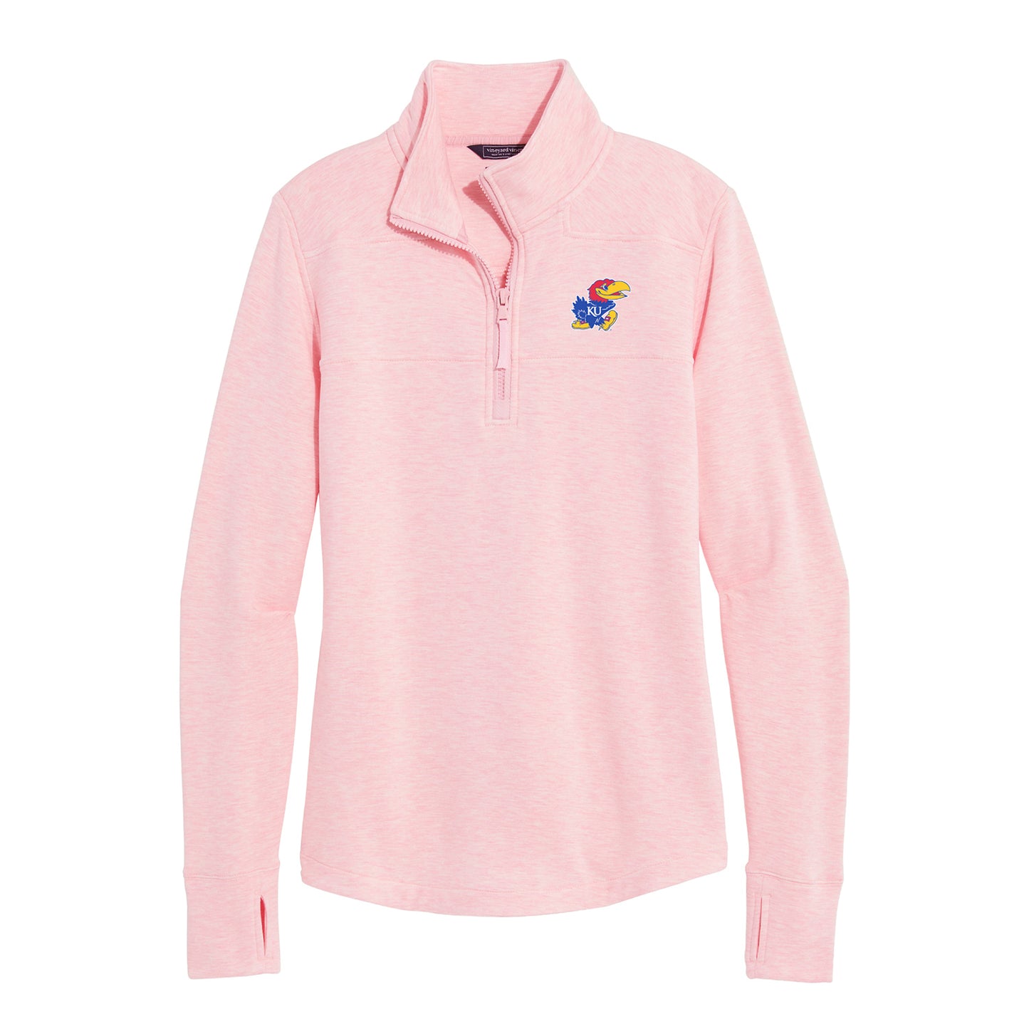Vineyard Vines Women's Kansas Jayhawks 1/4 Zip