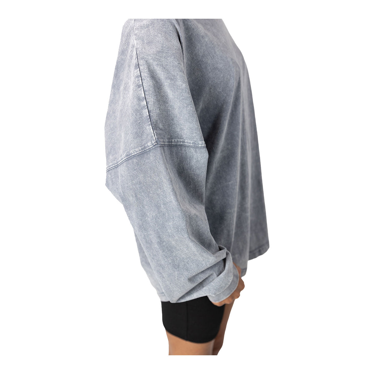 Gameday Couture Kansas Jayhawks Snow Grey Long Sleeve T-Shirt