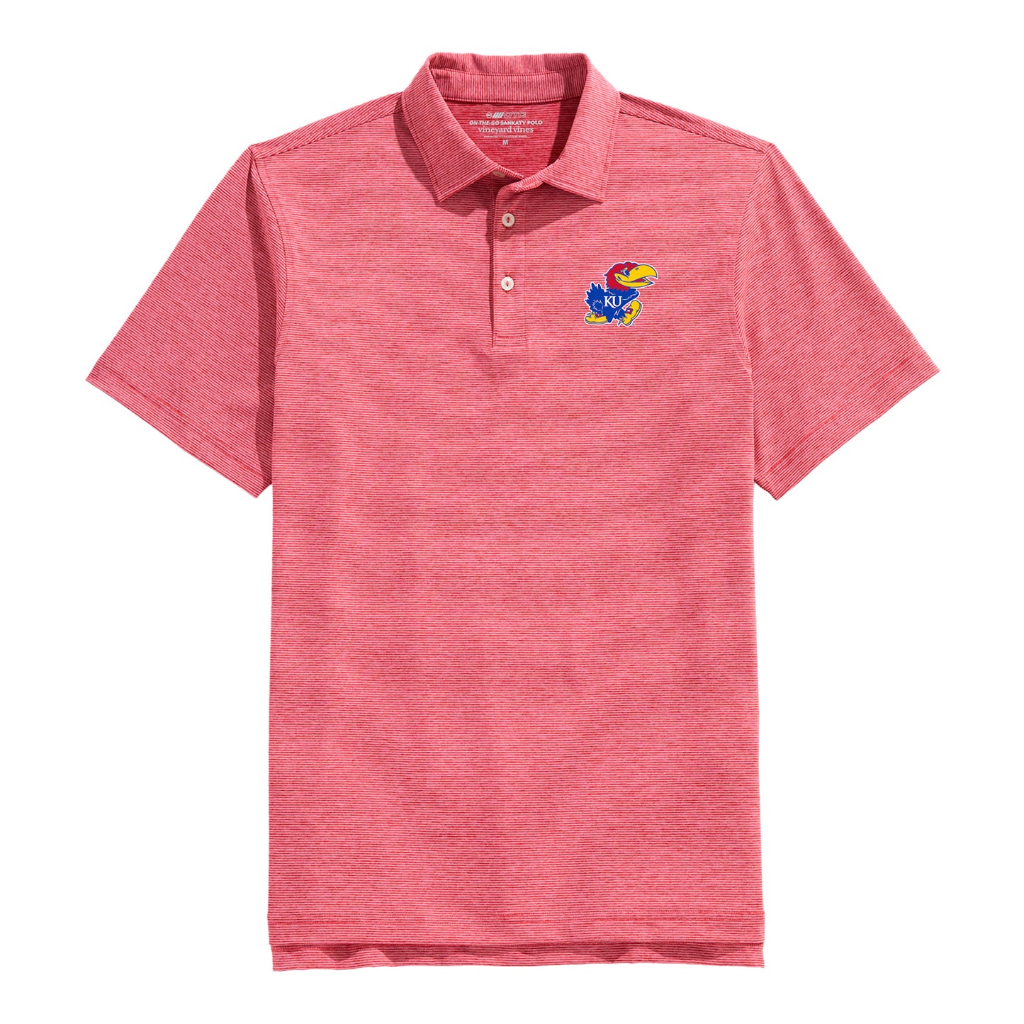 Vineyard Vines Kansas Jayhawk Stripe Polo