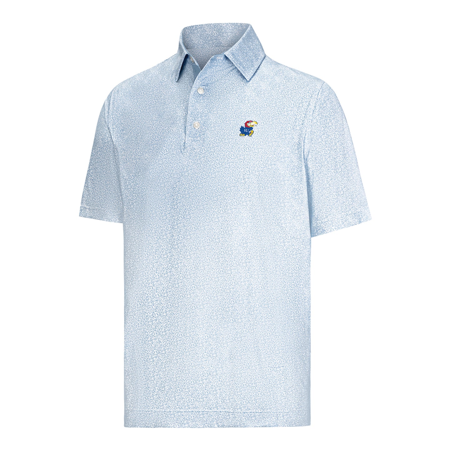 Footjoy Kansas Jayhawk Pool Pattern Polo