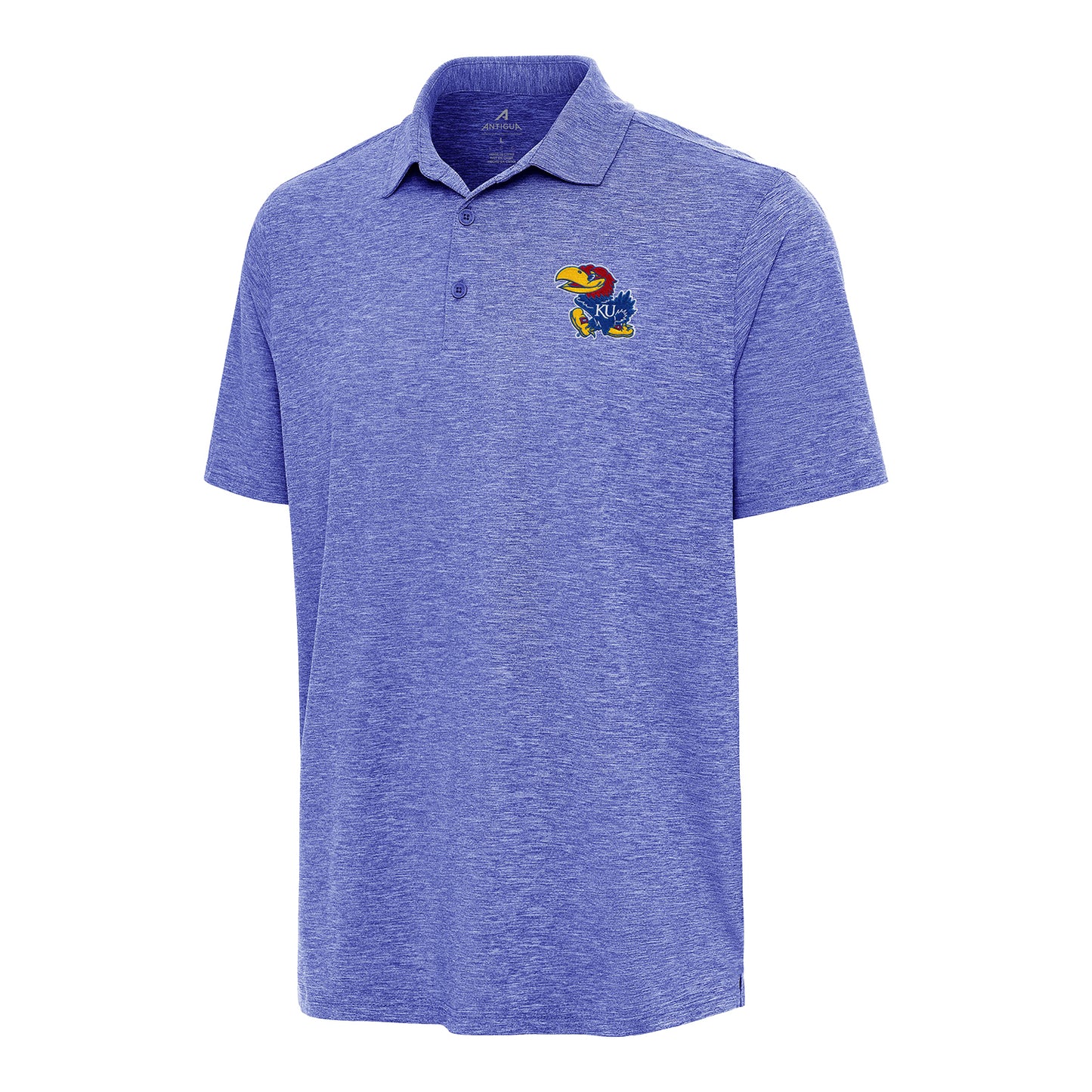 Antigua Kansas Jayhawks Par 3 Polo - Blue