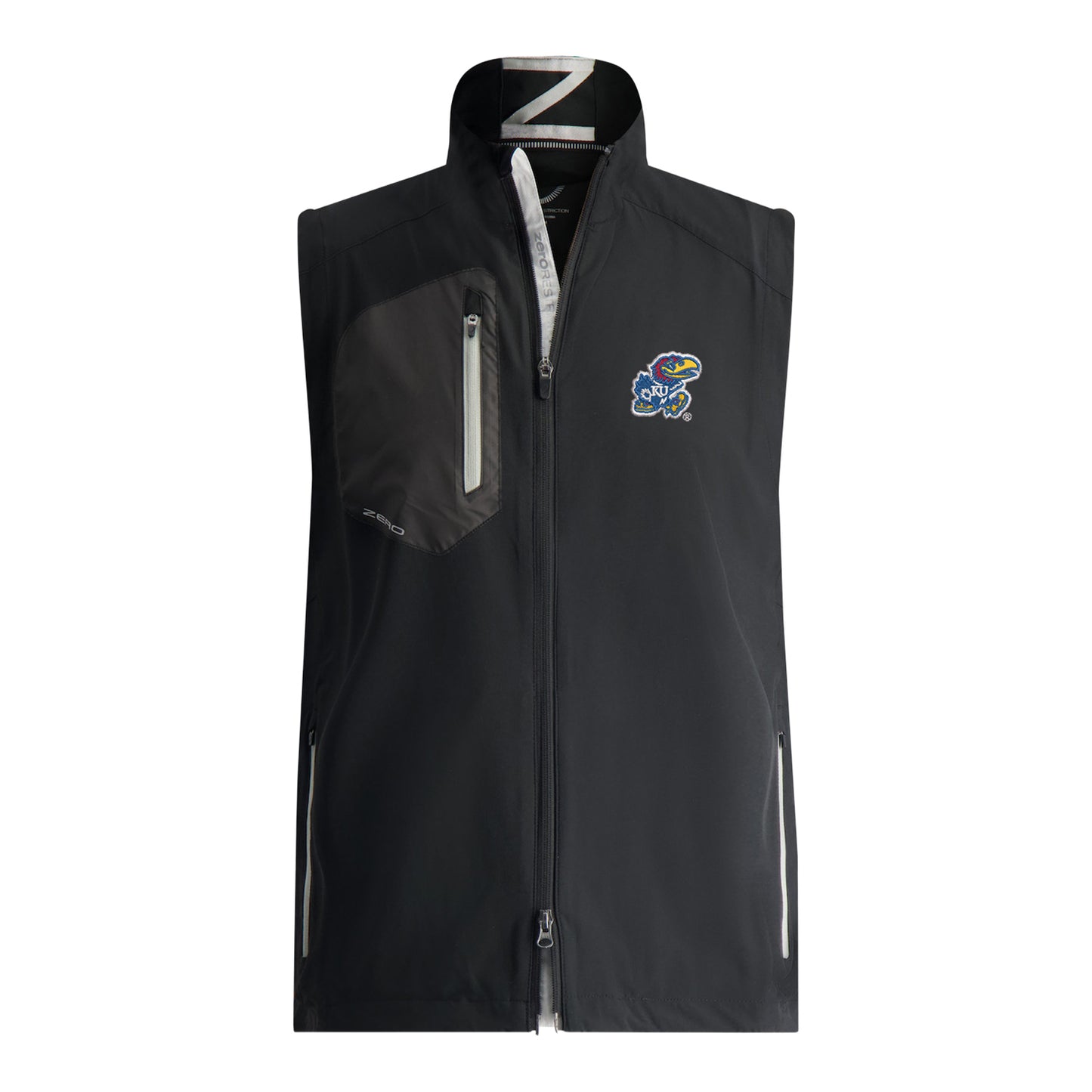 Summit Golf Kansas Jayhawks Full Zip Vest