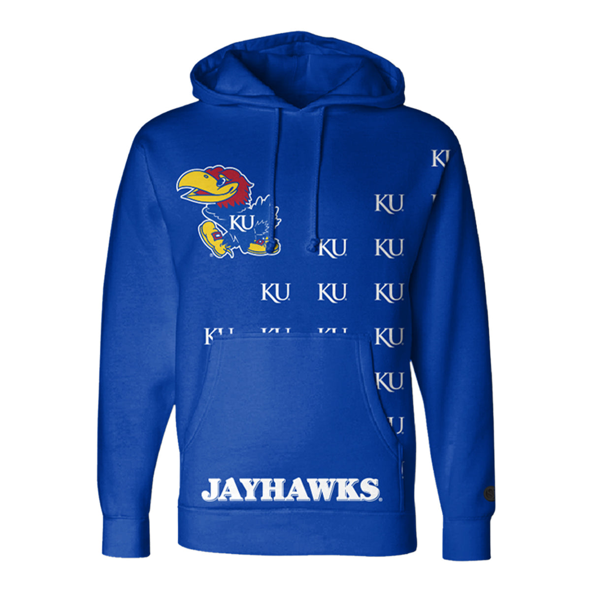 Kansas Jayhawks KU Fade Hoodie