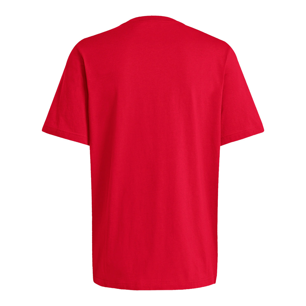 Adidas Kansas Jayhawks Wordmark Red T-Shirt