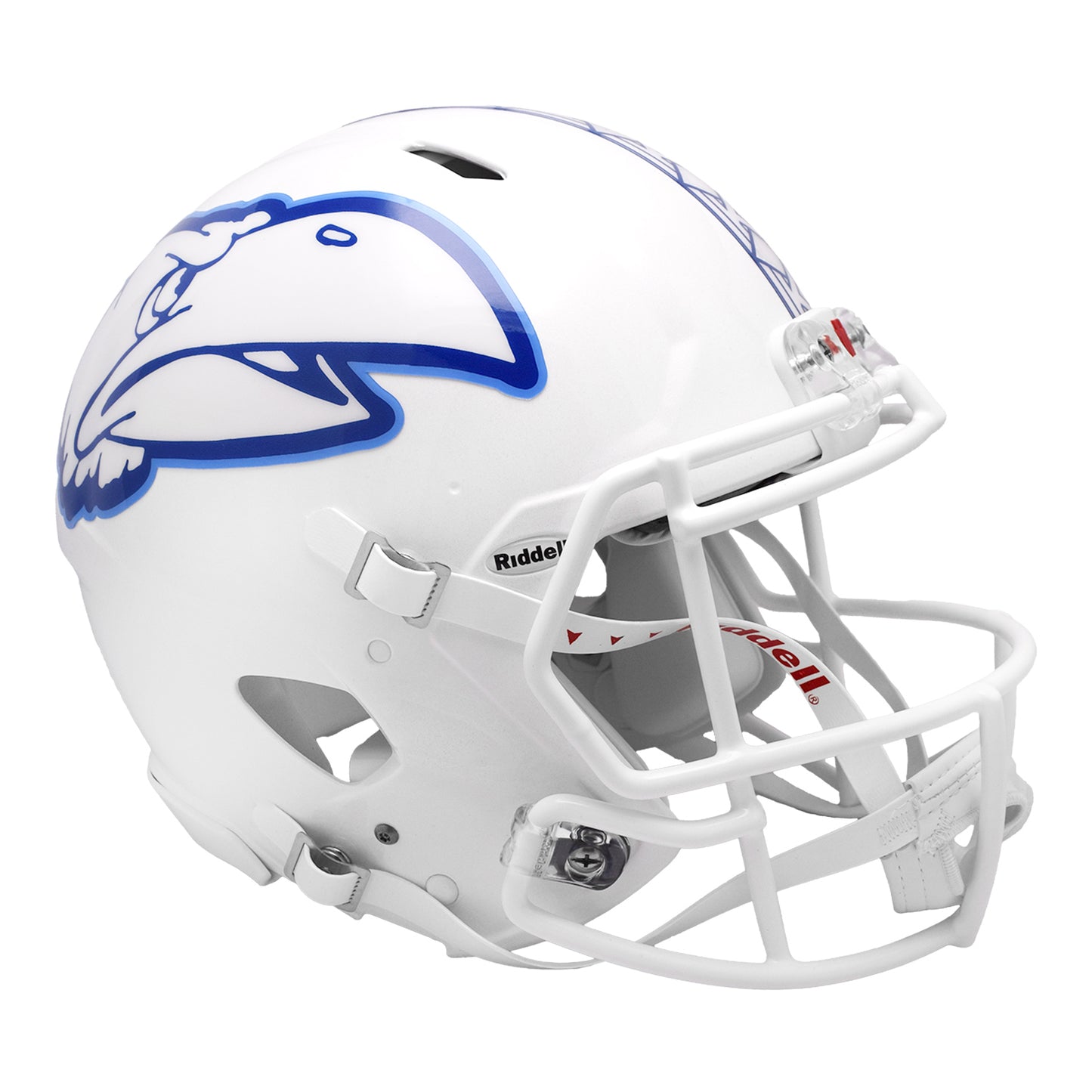 Riddell Kansas Jayhawks White Authentic Helmet