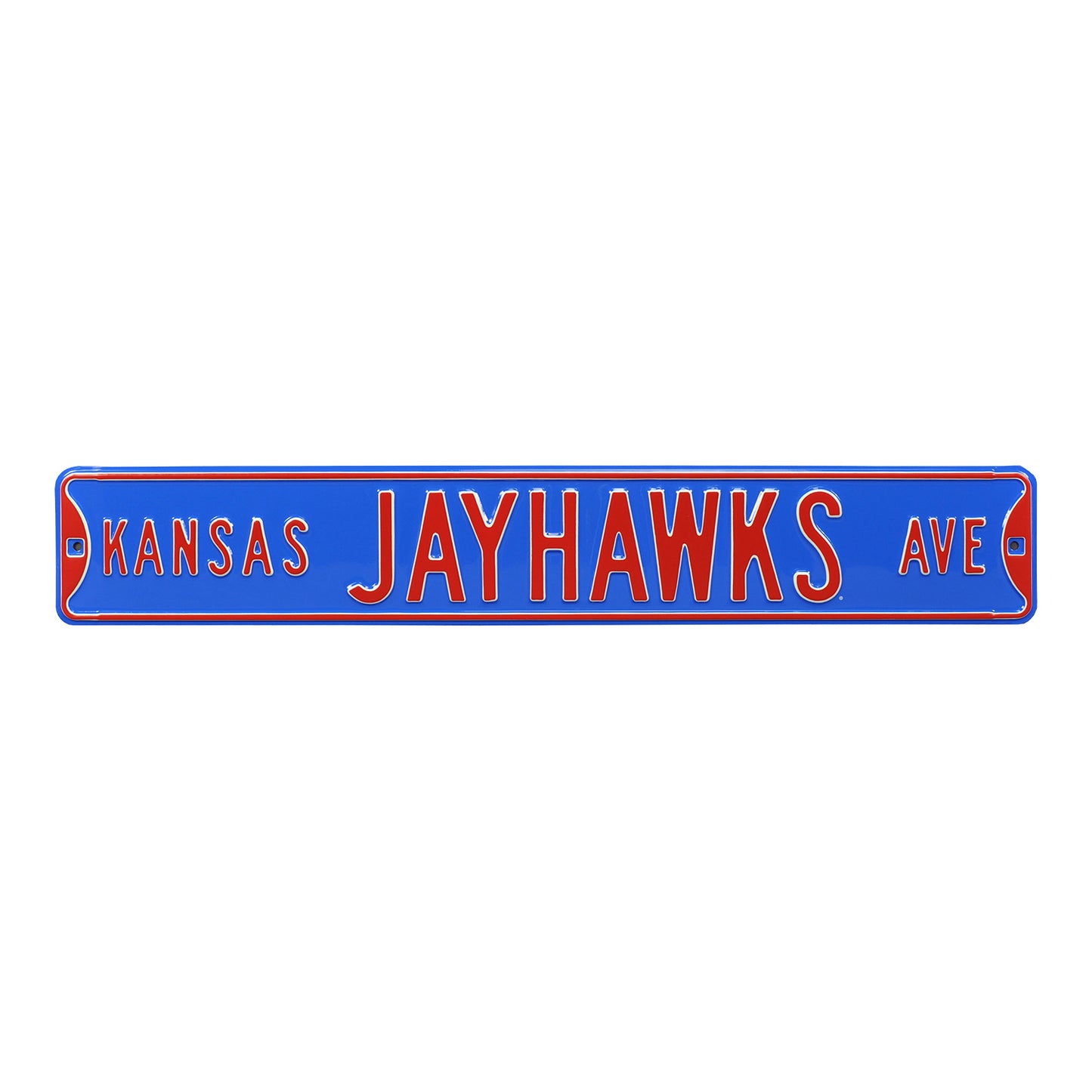 Authentic Street Signs Kansas Jayhawks Avenue 36 in Sign