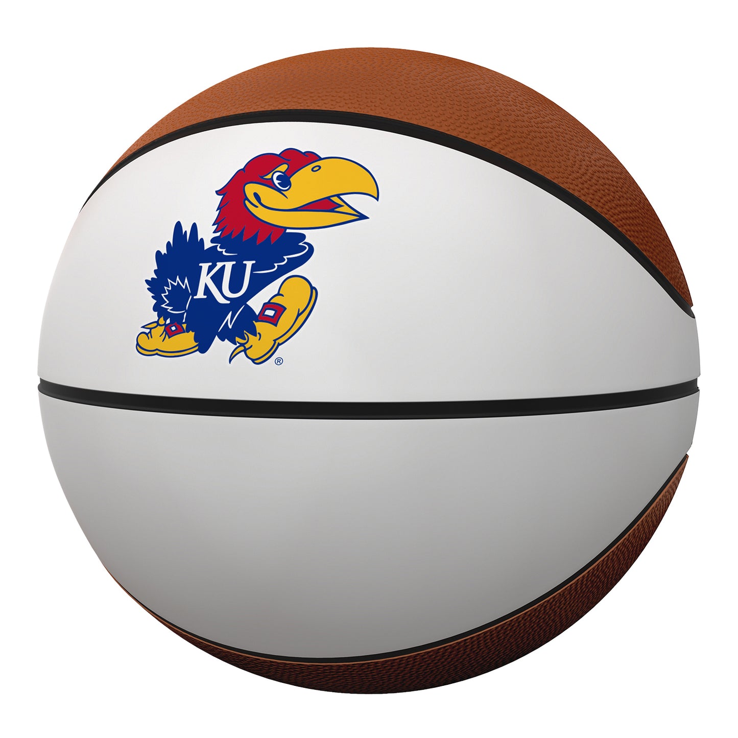 Logo Brands Kansas Jayhawks Autograph Full Size Basketball