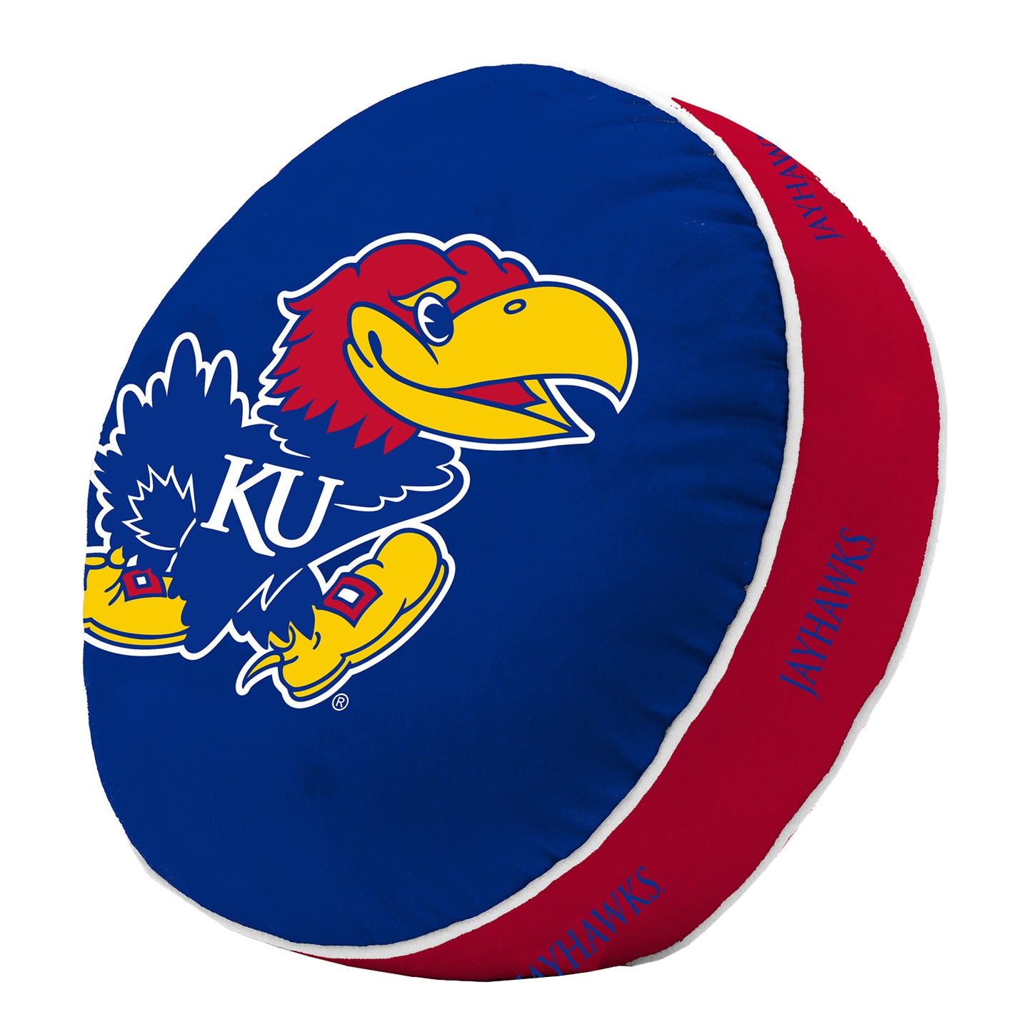 Logo Brands Kansas Puff Pillow