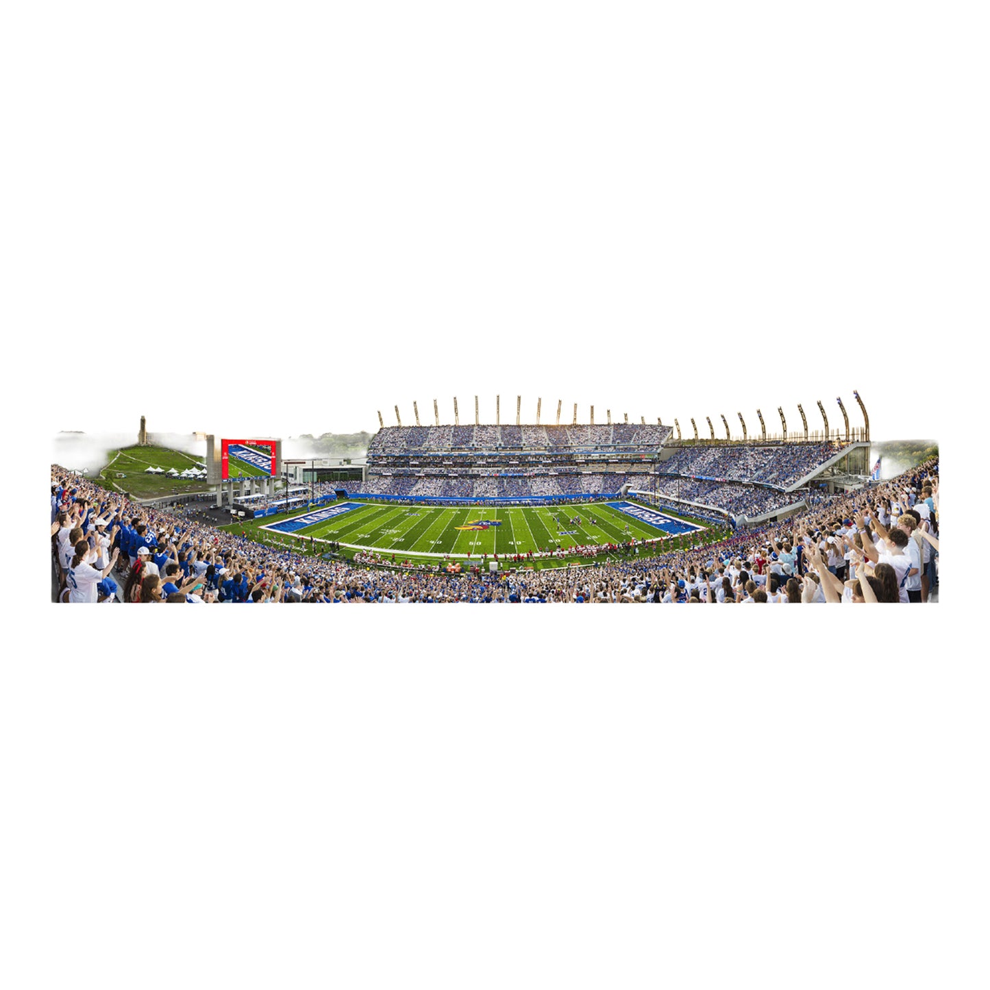 Kansas Jayhawks Football - Standard Frame