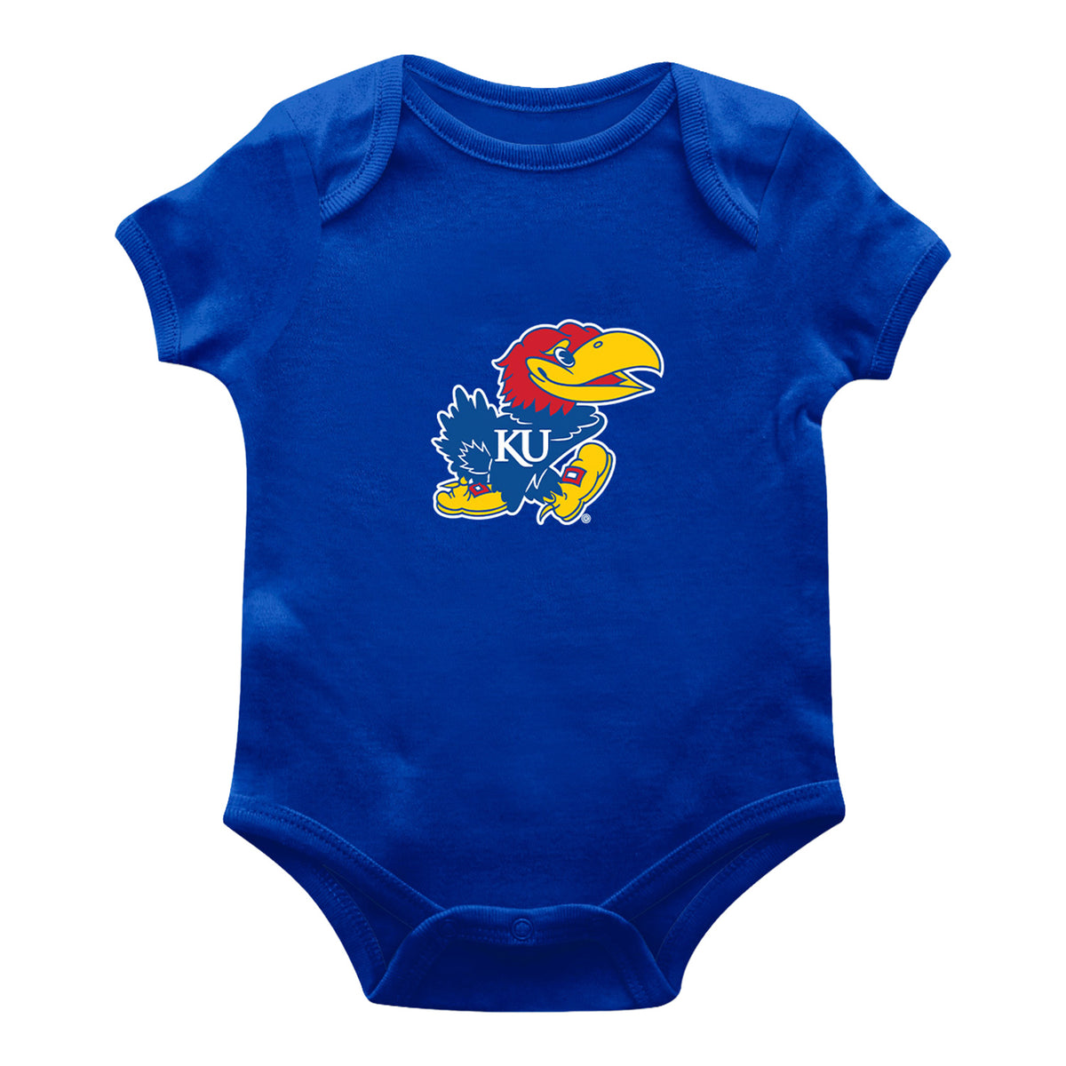 Vive La Fete Kansas Jayhawks Primary Logo Onesie
