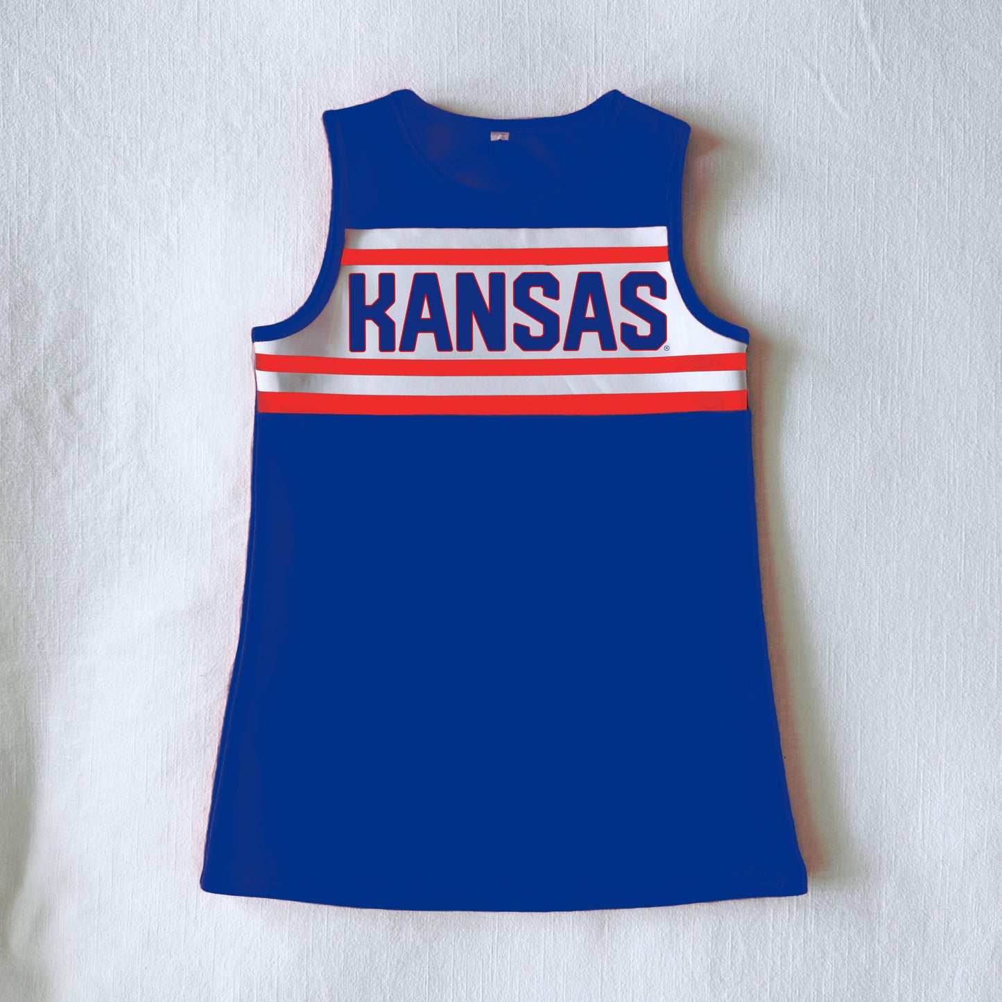 Youth Kansas Stripe Cheer Dress