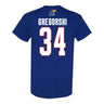 Kansas Jayhawks Soccer #34 Jillian Gregorski T-Shirt