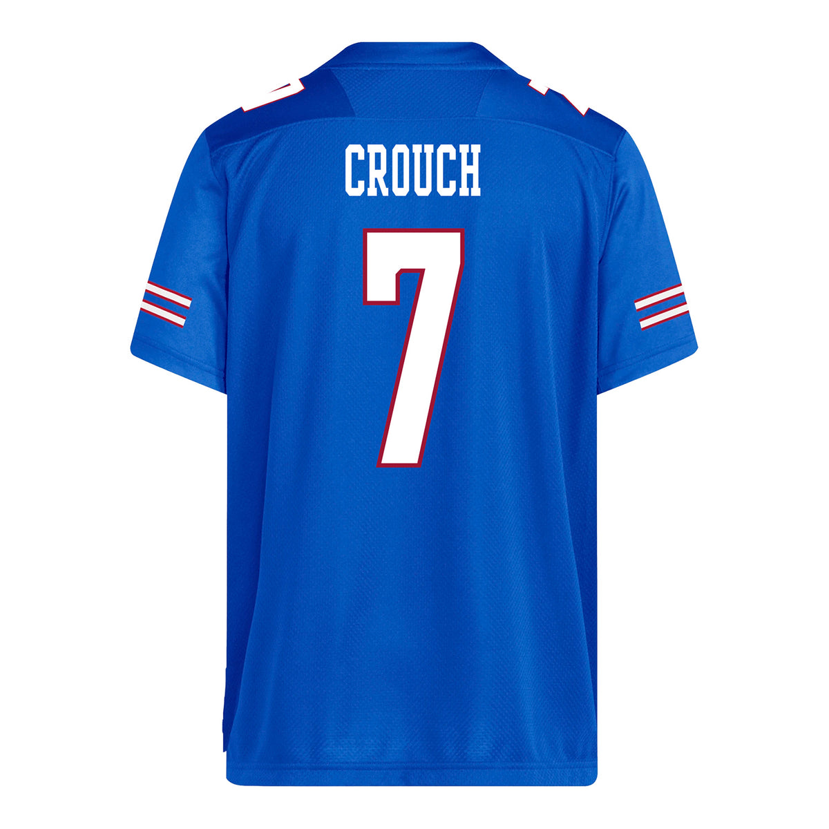 Kansas Jayhawks Adidas Football Student Athlete #7 Bam Crouch Football Jersey
