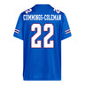 Kansas Jayhawks Adidas Football Student Athlete #22 Khijohnn Cummings-Coleman Football Jersey