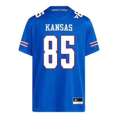 Kansas Jayhawks Adidas Football Student Athlete #85 Carter Moses Football Jersey