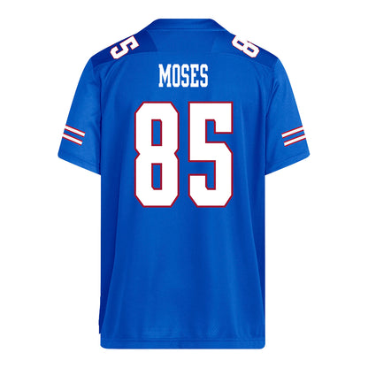 Kansas Jayhawks Adidas Football Student Athlete #85 Carter Moses Football Jersey