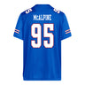 Kansas Jayhawks Adidas Football Student Athlete #95 Tre'von McAlpine Football Jersey