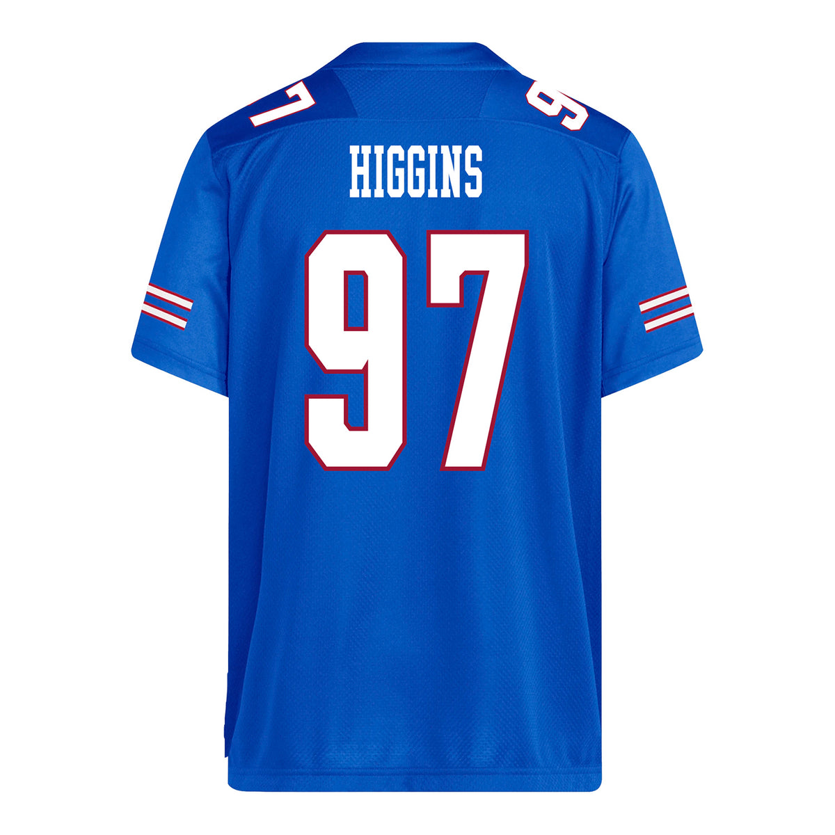 Kansas Jayhawks Adidas Football Student Athlete #97 Hunter Higgins Football Jersey