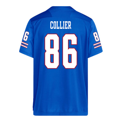 Kansas Jayhawks Adidas Football Student Athlete #86 Donald Collier Football Jersey