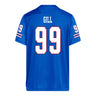 Kansas Jayhawks Adidas Football Student Athlete #99 Matthew Gill Football Jersey