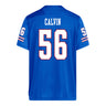 Kansas Jayhawks Adidas Football Student Athlete #56 Marcus Calvin Football Jersey