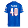 Kansas Jayhawks Adidas Football Student Athlete #40 Colter McDaniel Football Jersey