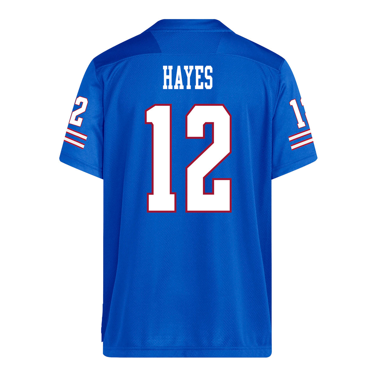 Kansas Jayhawks Adidas Football Student Athlete #12 Bryson Hayes Football Jersey