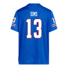 Kansas Jayhawks Adidas Football Student Athlete #13 Nate Sims Football Jersey