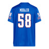 Kansas Jayhawks Adidas Football Student Athlete #58 Marco Mohajir Football Jersey