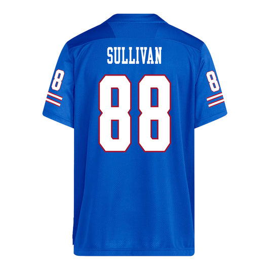 Kansas Jayhawks Adidas Football Student Athlete #88 Kevin Sullivan Football Jersey
