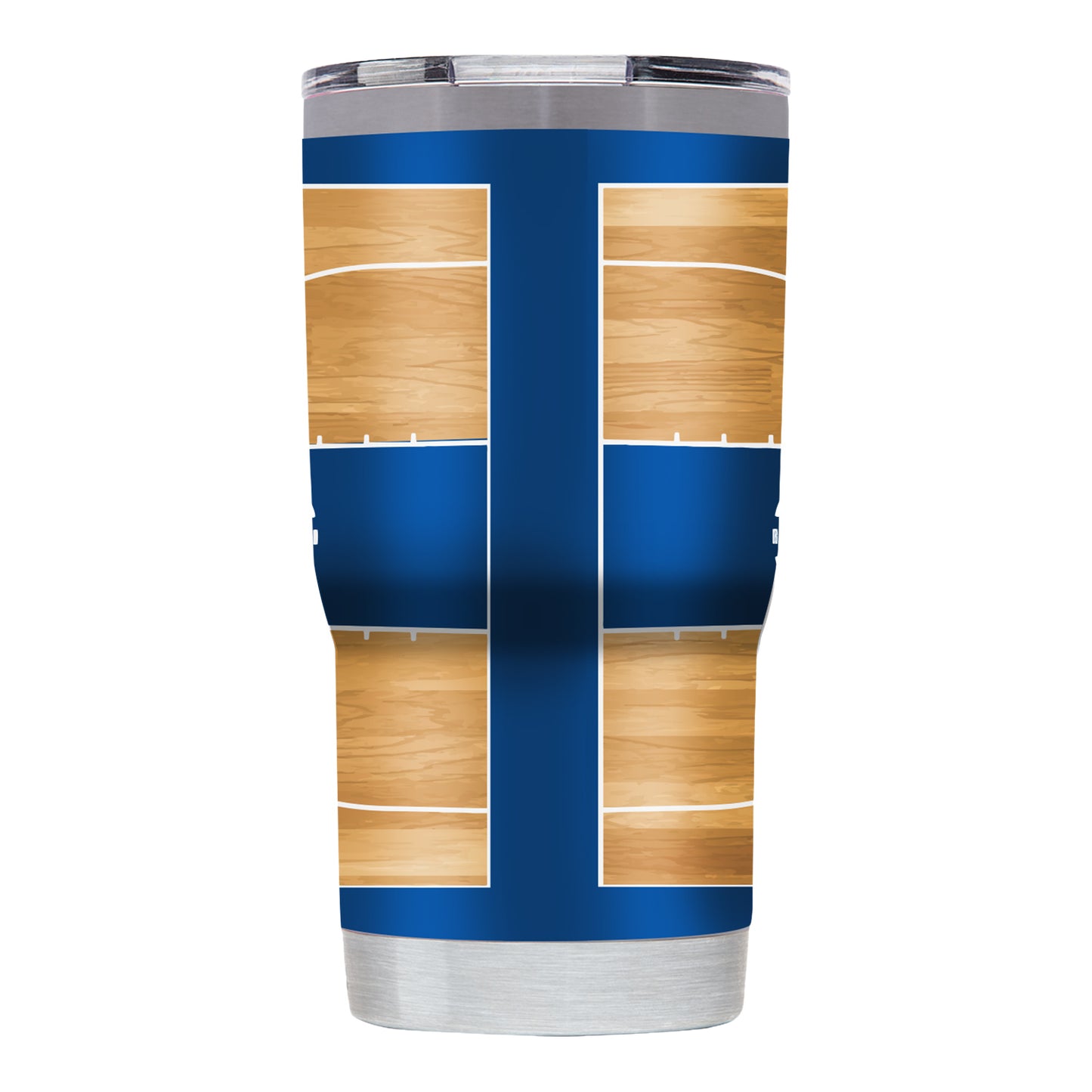 Gametime Sidekicks Kansas Jayhawks Basketball Court 20 oz. Tumbler - Tan