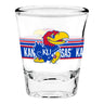 RICO Kansas Jayhawks 1.7 oz. Shot Glass