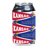 Logo Brands Kansas Jayhawks Pennant 12 oz. Can Cooler