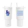 Simple Modern Kansas Jayhawks Hoops Banners 30 oz. Trek Bottle