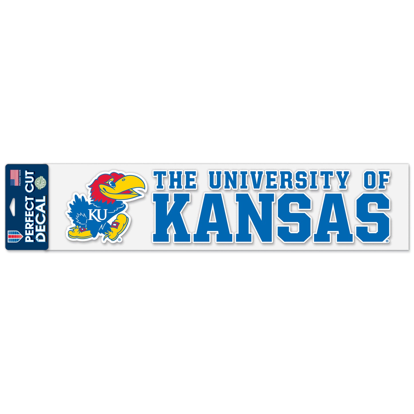 WinCraft University of Kansas 4x17 Decal
