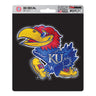 Logo Brands Kansas Jayhawks Primary 3D Sticker