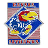 Aminco Kansas Jayhawks Diamond Hat Pin