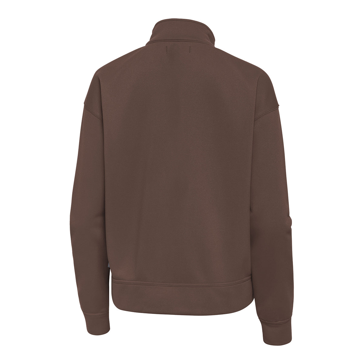 Antigua Kansas Jayhawks Ladies Goddess Coffee 1/2 Zip Pullover