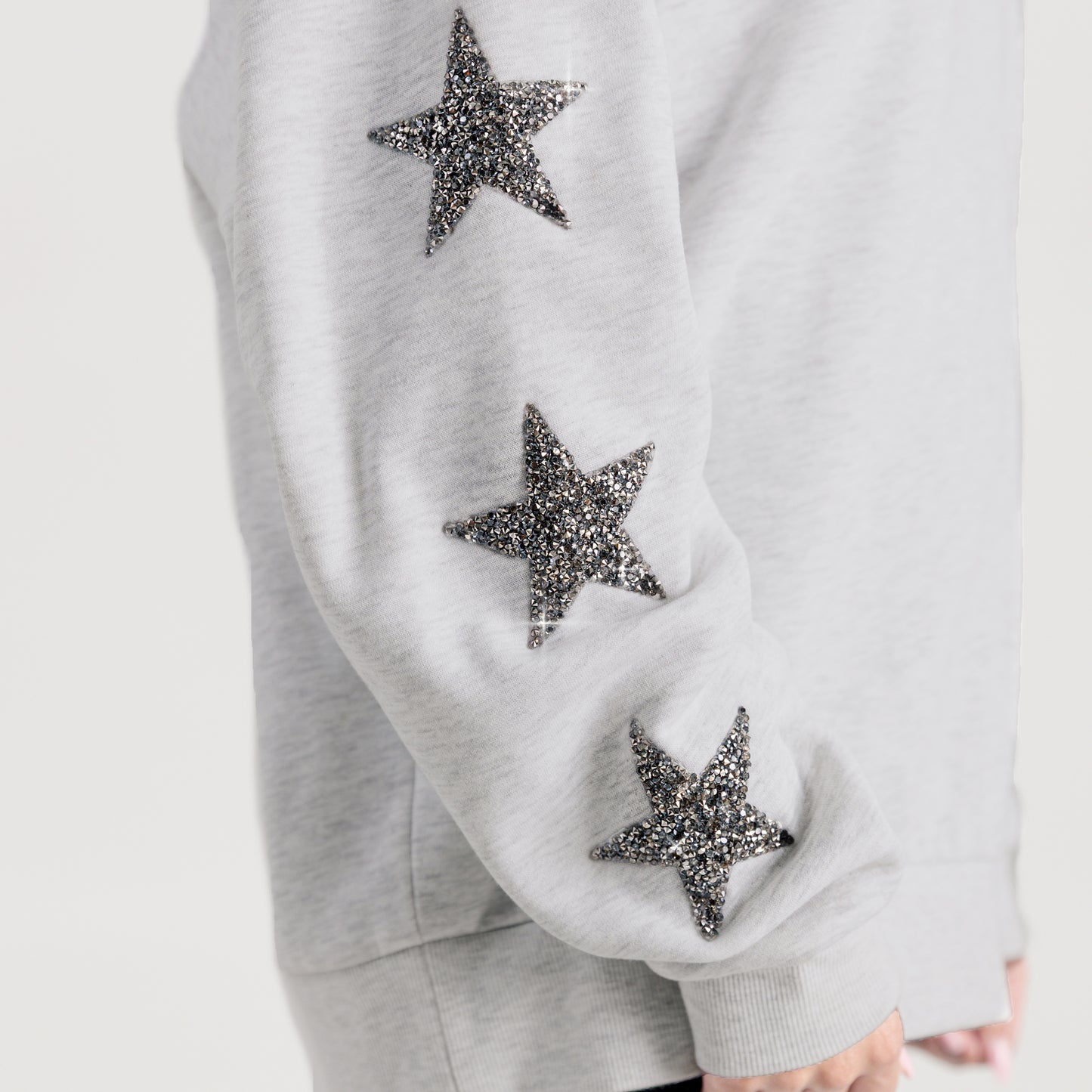 Gameday Couture Women's Kansas Star Sleeve Crewneck