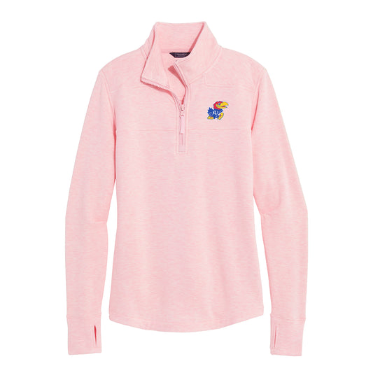 Vineyard Vines Women's Kansas Jayhawks 1/4 Zip