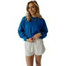 Gameday Social Women's Kansas Jayhawks KU Repeating Crewneck