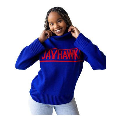 Gameday Social Kansas Jayhawks Turtleneck Sweater