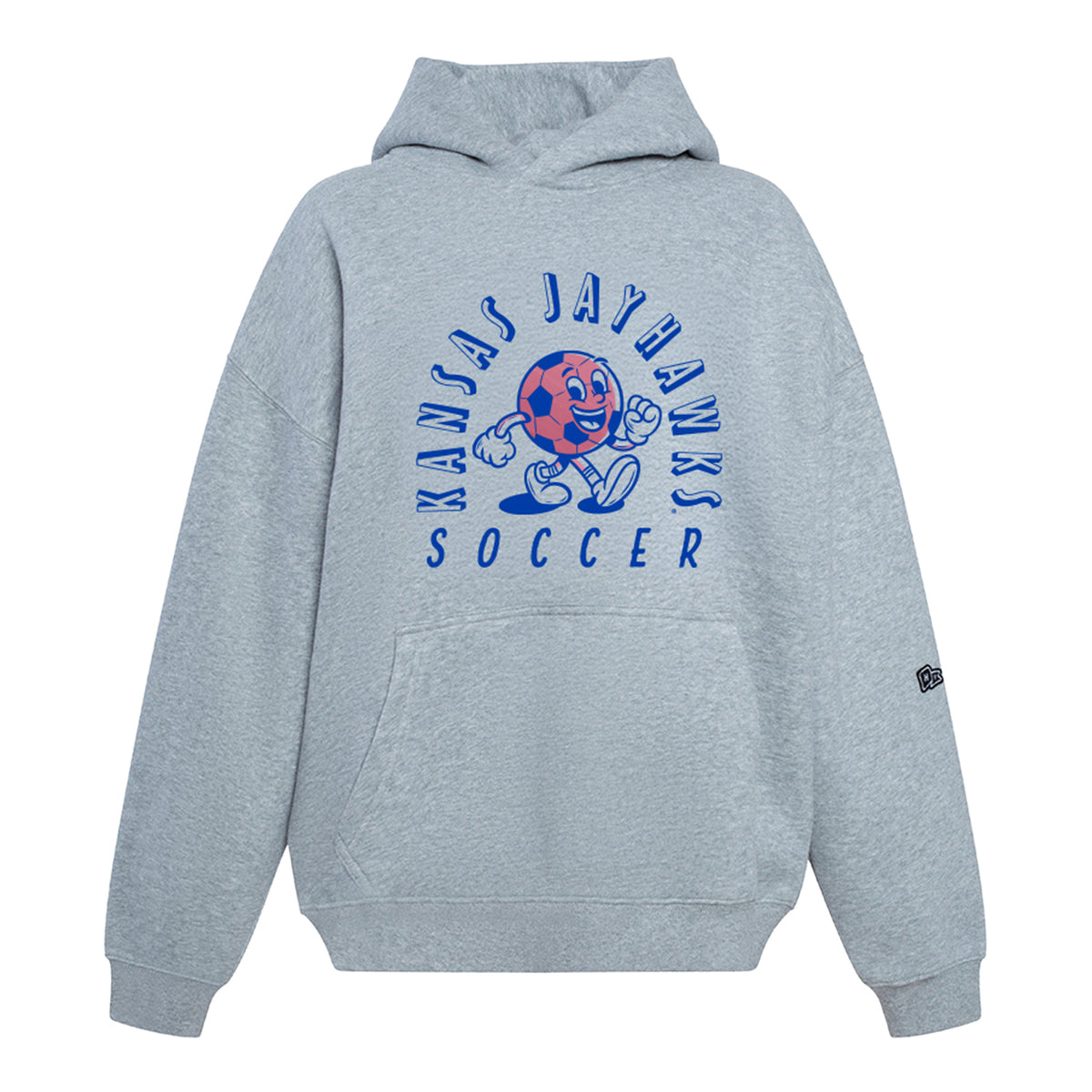 Kansas Soccer Action Ball Hype & Vice Crewneck