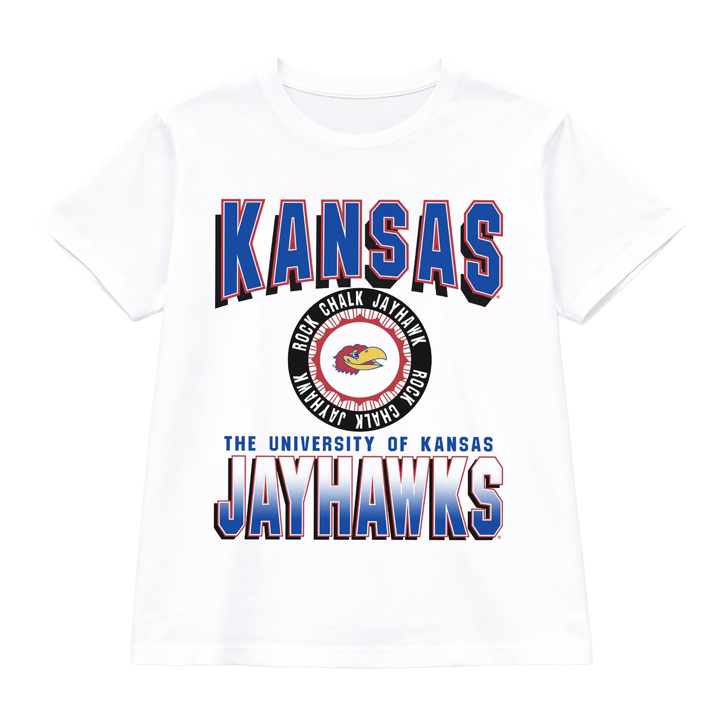 Gameday Couture Women's Kansas Jayhawks Circle Graphic Tee
