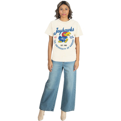Gameday Couture Women's Kansas Jayhawks Script Tee