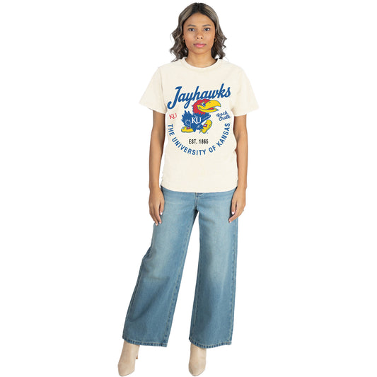Gameday Couture Women's Kansas Jayhawks Script Tee