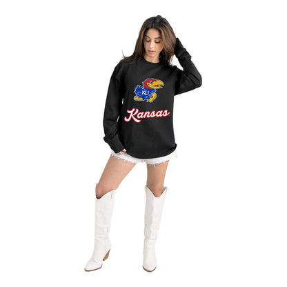 Gameday Couture Women's Kansas Jayhawks Long Sleeve Tee