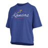 Pressbox Women's Kansas Script Est. 1865 T-shirt