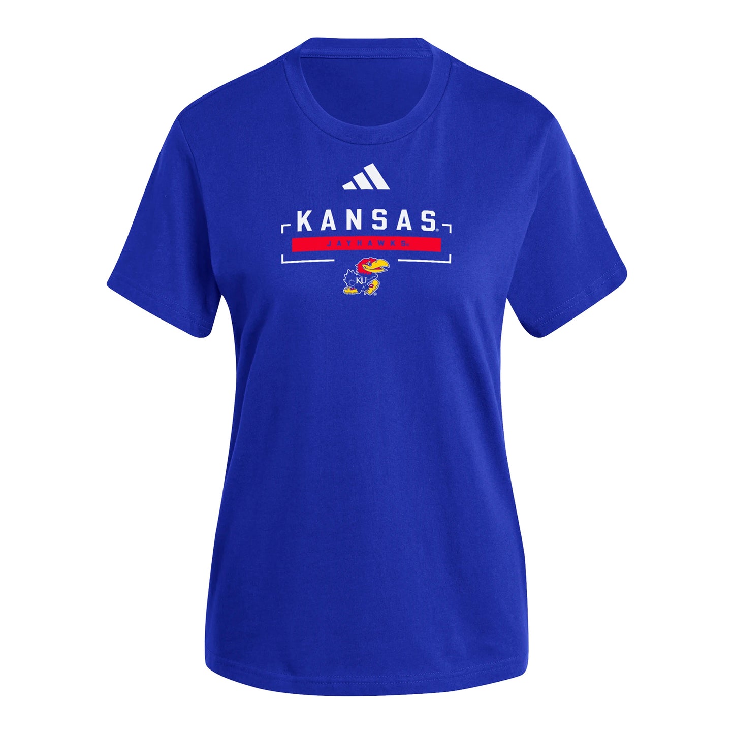 Adidas Women's Kansas Jayhawks Icon Tee